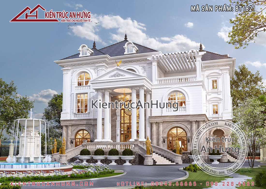 Thiết kế biệt thự đẹp tại Thanh Hóa