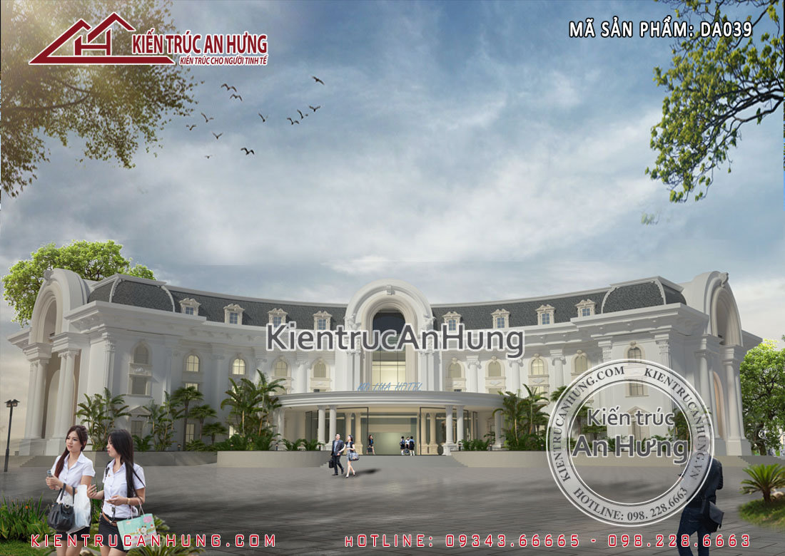Thiết kế khách sạn 4 sao - Khu du lịch Biển Hải Hòa - Tĩnh Gia- Thanh Hóa - DA039 