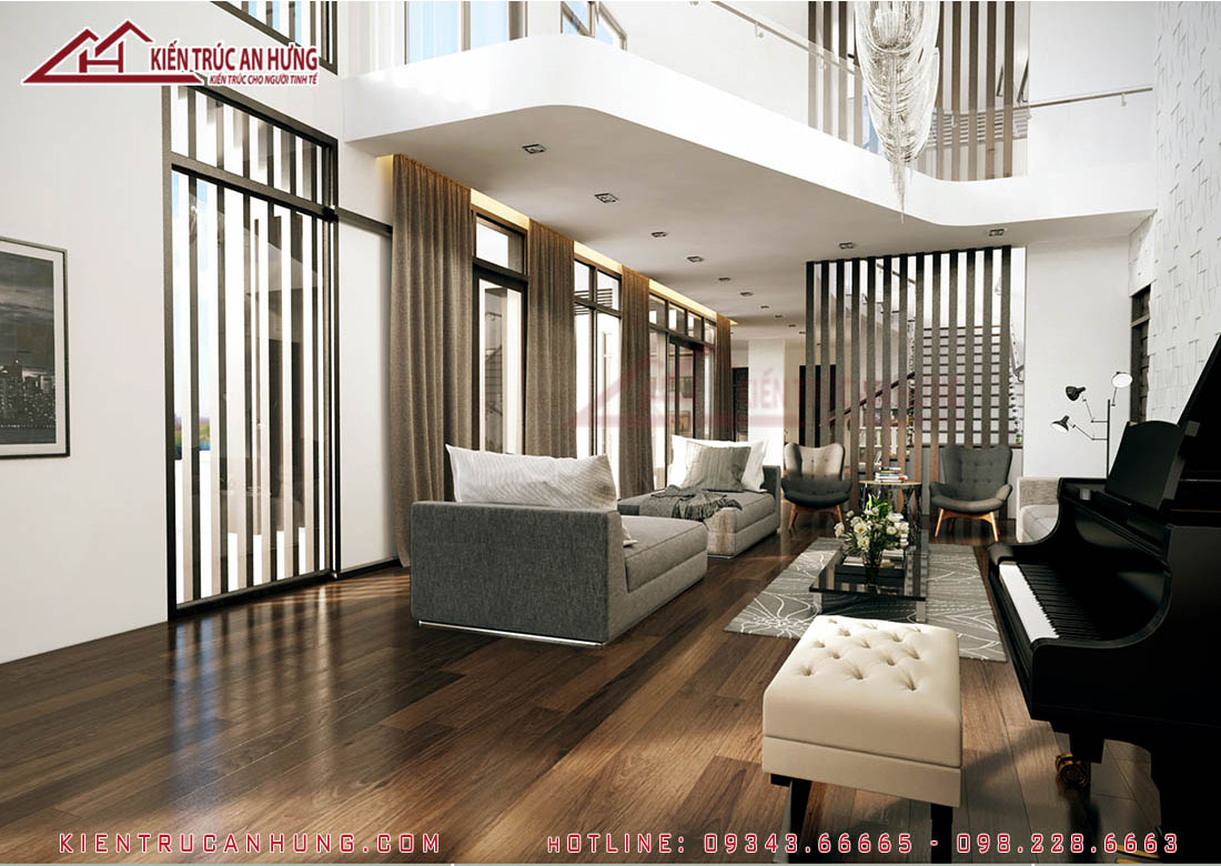 Thiết kế nội thất hiện đại - Anh Hưng - Nghệ An - NT1209