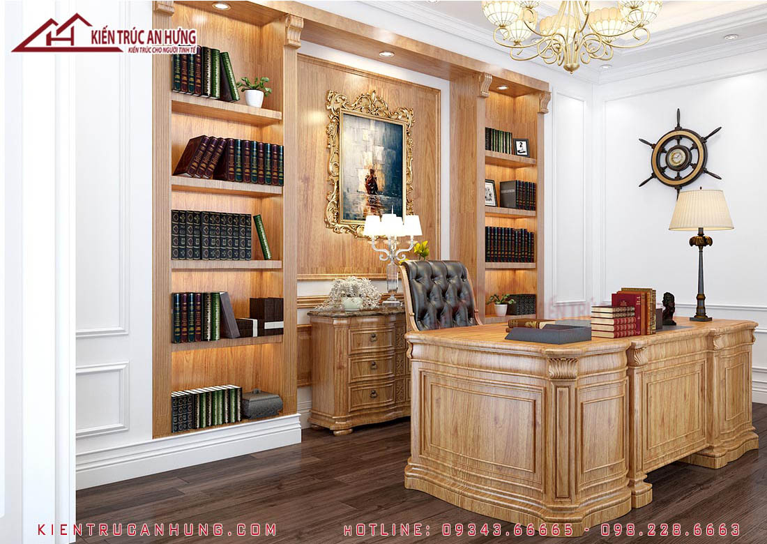 Thiết kế nội thất tân cổ điển - Chị Hồng - Quảng Bình - NT1504