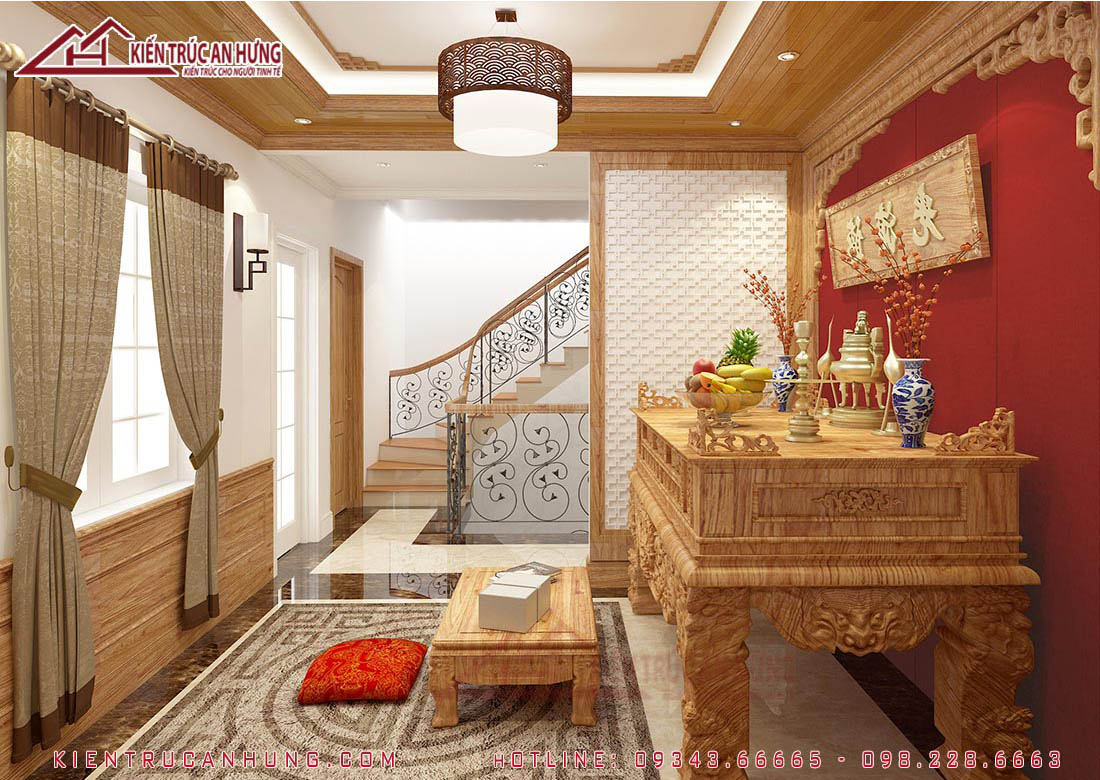 Thiết kế nội thất tân cổ điển - Chị Hồng - Quảng Bình - NT1504