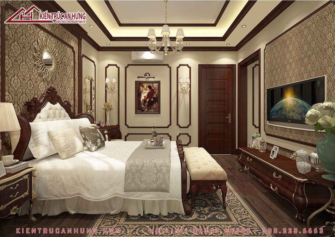 Thiết kế nội thất tân cổ điển - Anh Huy - Vĩnh Phúc - NT1519