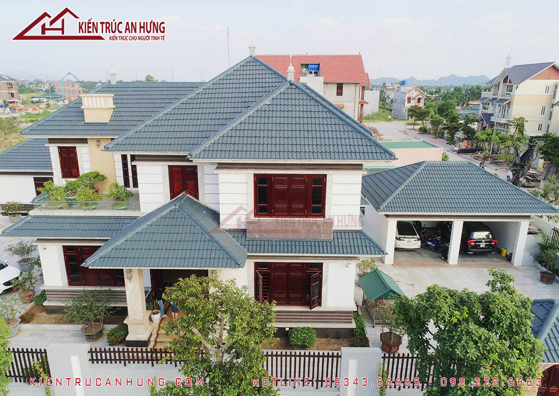 Biệt thự hiện đại 2 tầng đẹp tại Quảng Ninh